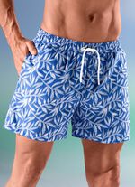 Badeshorts, allover dessiniert, Microfaser 