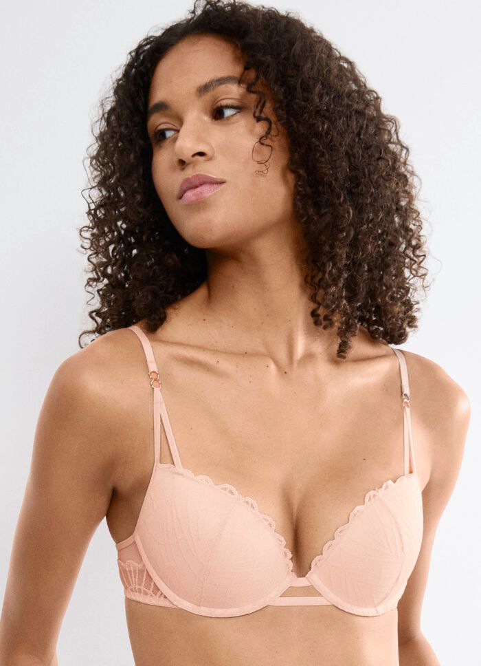 Triuimph Push-up-B&uuml;gel-BH aus feiner Elastikspitze 
