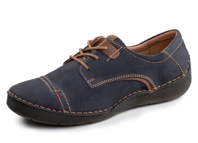 Josef Seibel, klassische Damen-Schn&uuml;rschuhe, Weite G, mit herausnehmbarem Fu&szlig;bett 