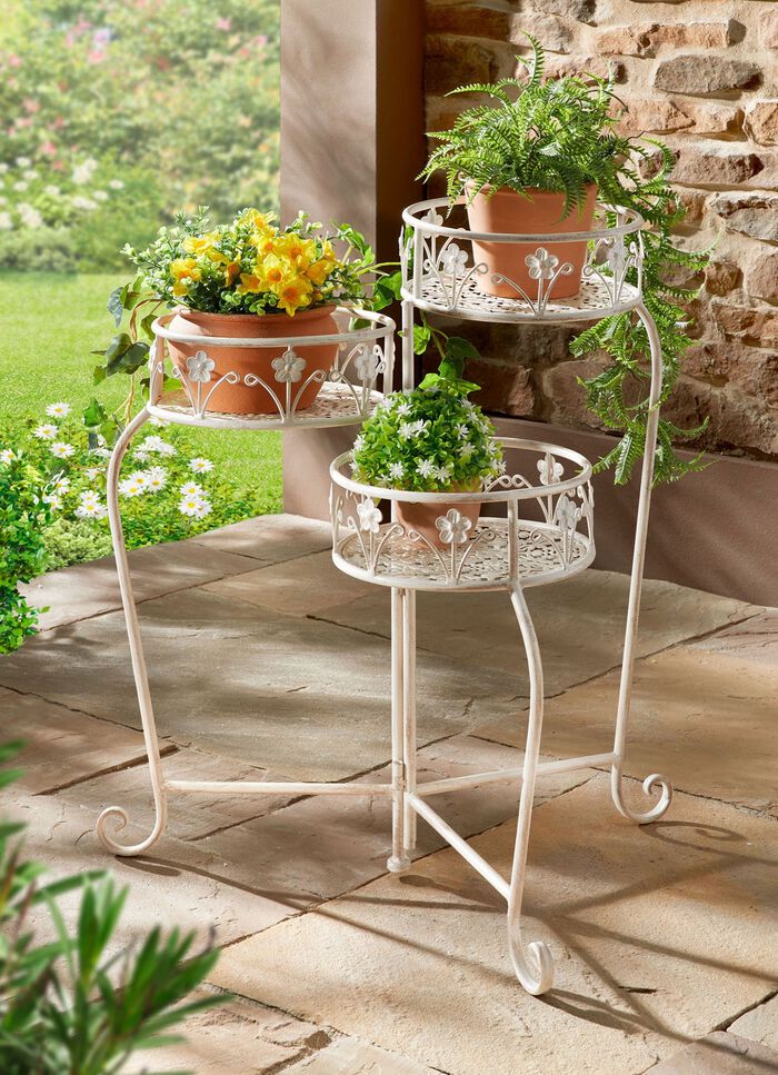 Zusammenklappbarer Pflanzenst&auml;nder aus Eisen 