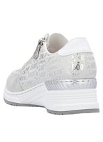 Rieker Schn&uuml;r-Sneaker aus bedrucktem Synthetikmaterial 