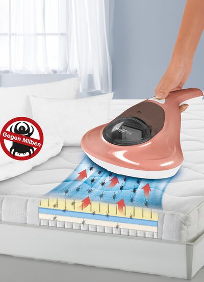 Milbensauger mit UV-C-Lampe 