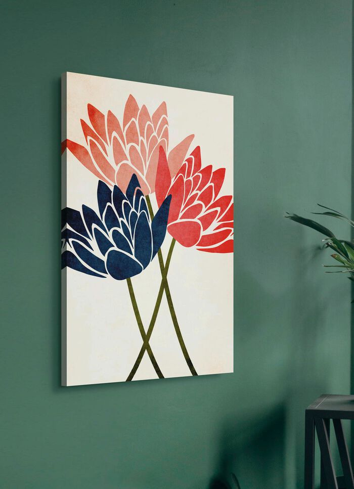 Hochwertiges Leinwandbild auf Holzrahmen 