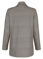 Blazer mit grafischem Dessin 