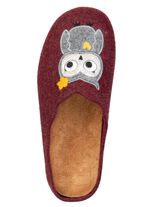 Laurina, klassiche Damen-Hausschuhe, mit herausnehmbarem Fu&szlig;bett 