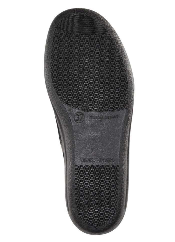 Klassische Damen-Hausschuhe, Weite H, mit anatomisch geformtem Fu&szlig;bett 