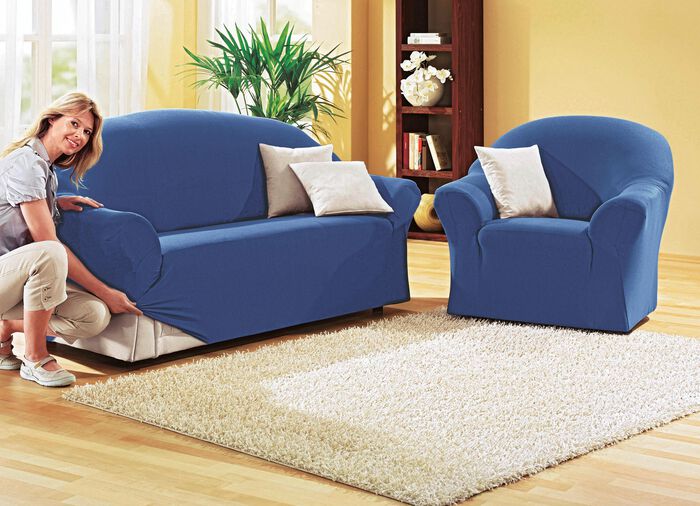 Sch&uuml;tzende Stretchbez&uuml;ge f&uuml;r Sessel und Sofa 