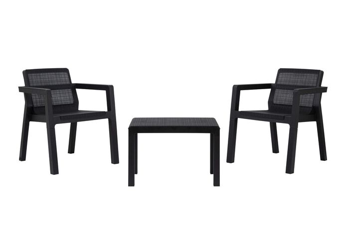 3-teiliges Balkon-Set 