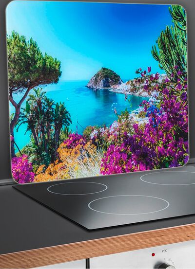 Praktische Wandblende aus Glas 