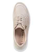 Caprice, sommerliche Damen-Sneaker, Weite K, mit herausnehmbarem Fu&szlig;bett 