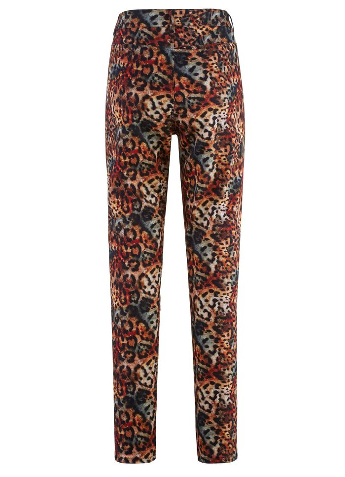 Hose in angesagter Tierfelldessinierung 