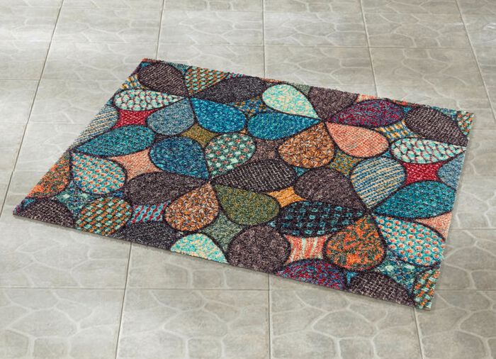 Fu&szlig;matte mit Vinyl-R&uuml;ckseite 