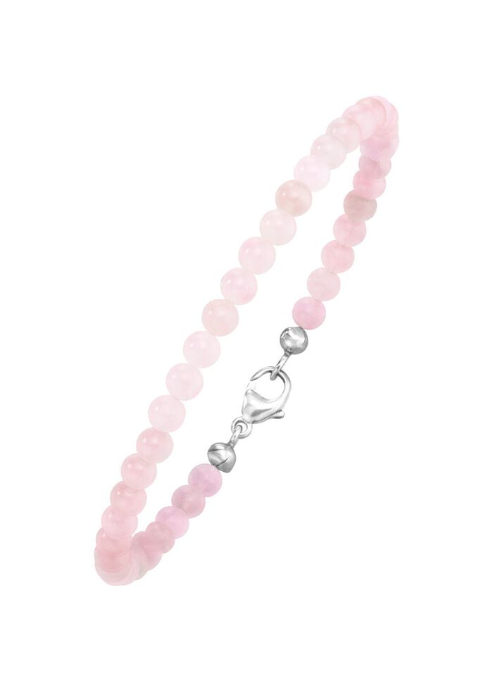 Armband mit echtem Rosenquarz 