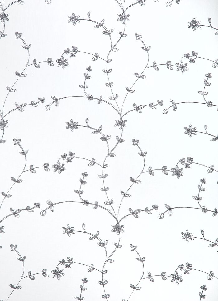 Bestickte &Uuml;bergardine 