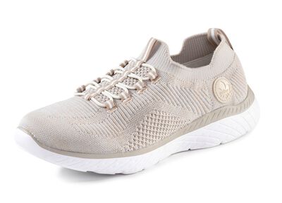 Rieker, leichte Damen-Sneaker, Weite G, mit MemoSoft-Textileinlage 