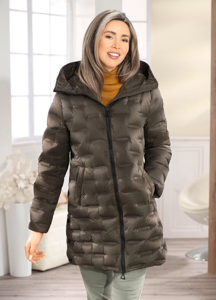 Jacke mit geklebten Kammern 