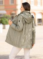 Jacke mit abnehmbarer Kapuze 