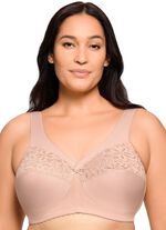 Glamorise St&uuml;tz-BH mit Stickereispitze 