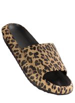 Wolken-Slipper "vitapelle" mit Animal Print 