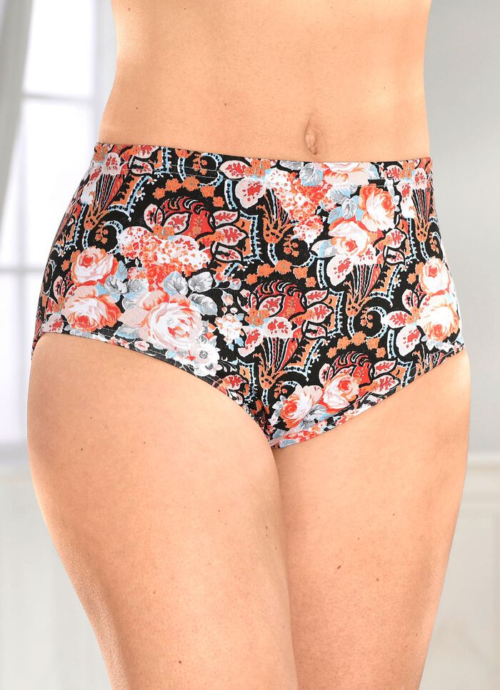 Viererpack Slips mit Gummizug im Bund 