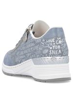 Rieker Schn&uuml;r-Sneaker aus bedrucktem Synthetikmaterial 