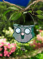 Solar-Ultraschall-Tierschreck Eule 