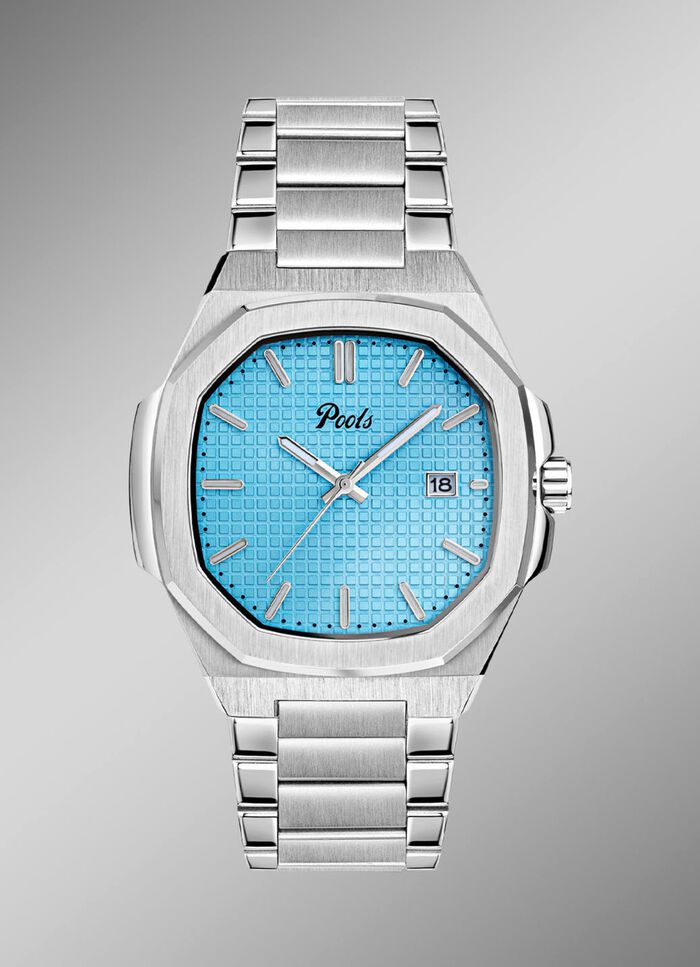 Quartz-Herrenuhr aus Edelstahl 