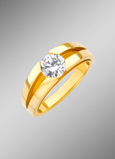 Damenring mit lupenreinem Brillant 