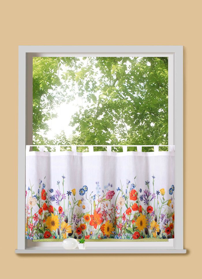 Kurzstore mit Mohnblumenmotiven 