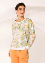 Sweatshirt mit Rundhalsausschnitt 