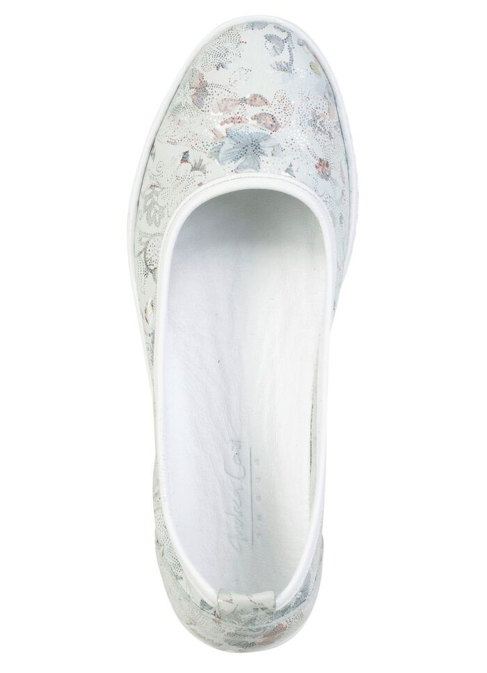 Andrea Conti, schicke Damen-Ballerinas, Weite G, mit herausnehmbarem Fu&szlig;bett 