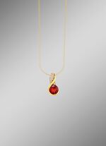 Anh&auml;nger mit echt Granat 