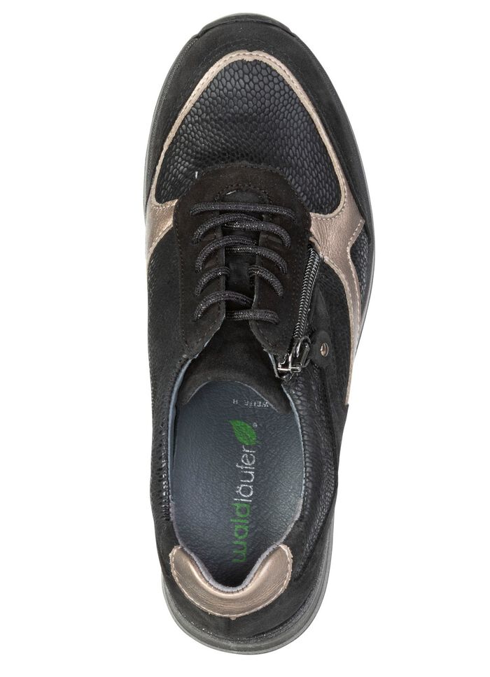 Waldl&auml;ufer, bequeme Damen-Sneaker, Weite H, mit herausnehmbarem Fu&szlig;bett 