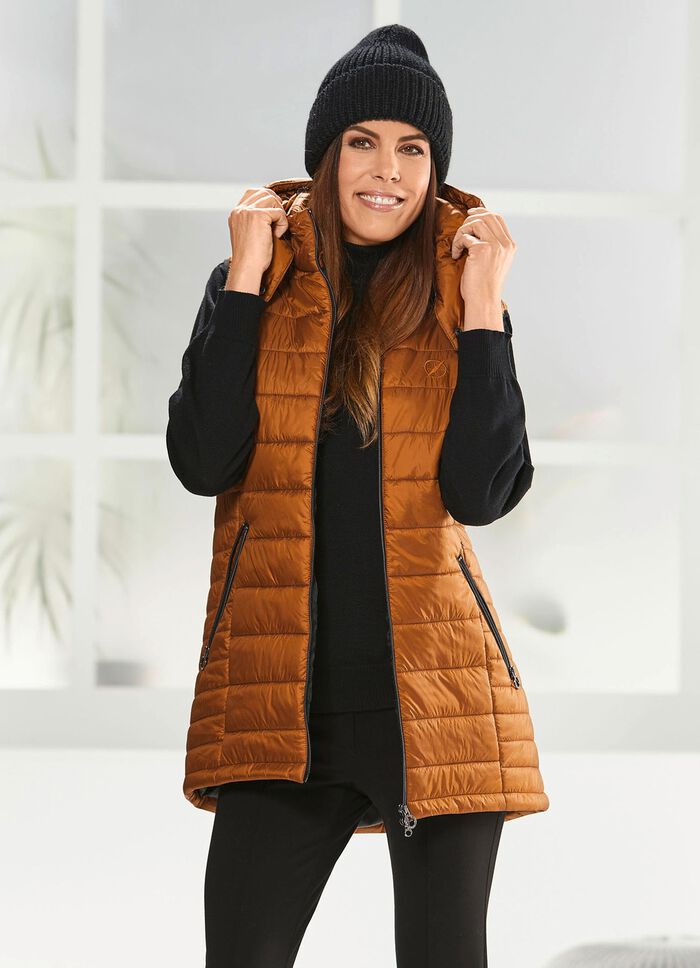 Weste mit 2-Wege-Rei&szlig;verschluss 