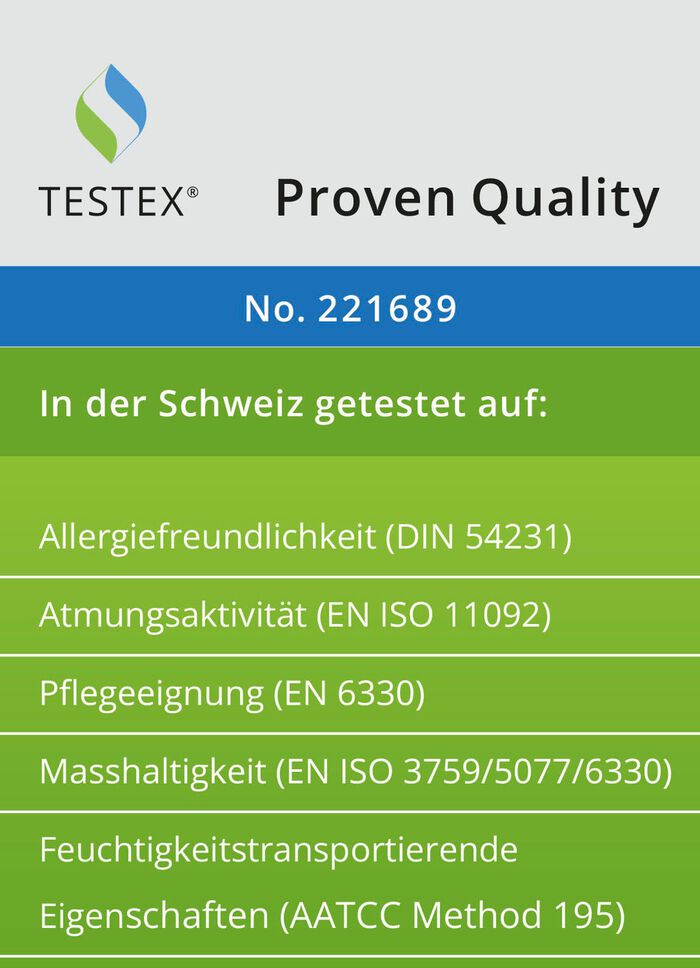 Erstklassige Daunendecken-&bdquo;Sonderserie blau & creme&ldquo; aus dem Schwarzwald 