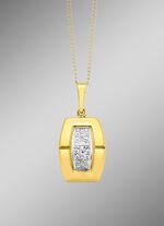 Moderner Anh&auml;nger mit Diamant 