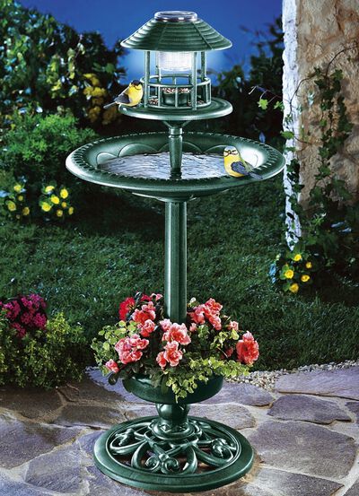 Nostalgisches Vogelbad 