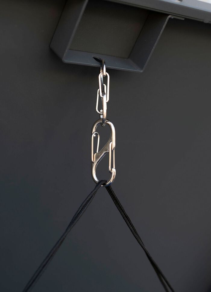 M&uuml;lltonnenbox &bdquo;Kubus&ldquo;, anthrazit 