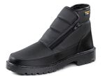 Stiefelette aus Synthetikmaterial 