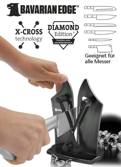 Messersch&auml;rfer mit X-Cross Technologie 