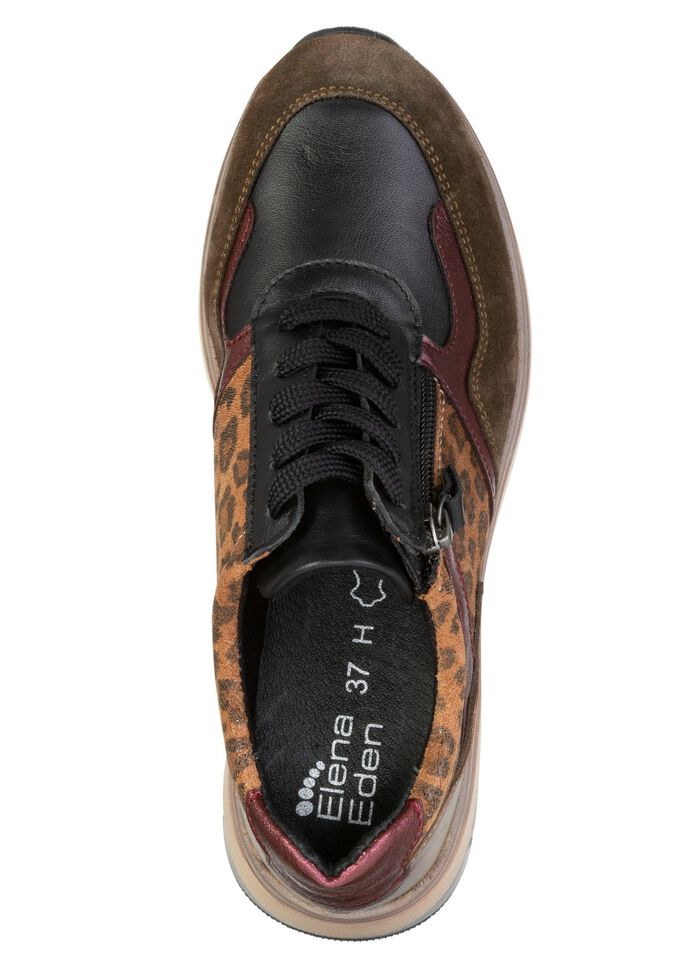 ELENA EDEN, trendige Damen-Sneaker, Weite H, mit herausnehmbarem Fu&szlig;bett 