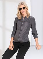 Blusenjacke aus Lyocell 