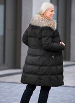 Kurzmantel mit G&uuml;rtel 