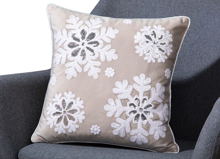 Kissenbezug in Samtoptik 