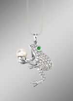 Anh&auml;nger mit S&uuml;&szlig;wasser-Zuchtperle und Zirkonia 