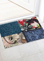 Exotische Fu&szlig;matte 