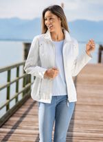 Jacke mit Rei&szlig;verschlusstaschen 