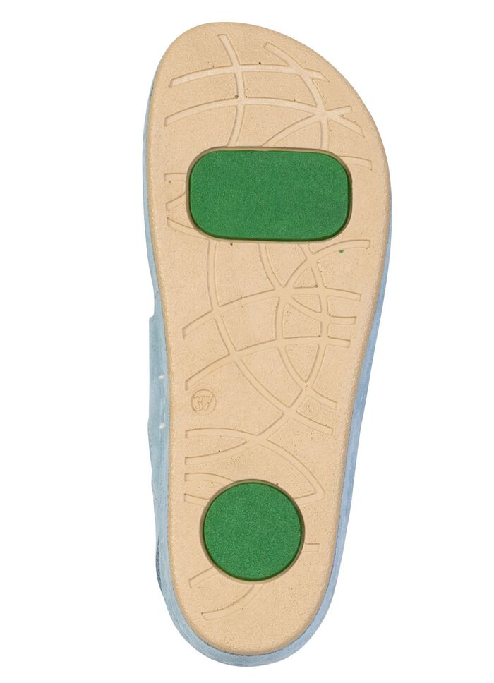 Mubb, bequeme Damen-Sandalen, Weite H, mit herausnehmbarem Fu&szlig;bett 