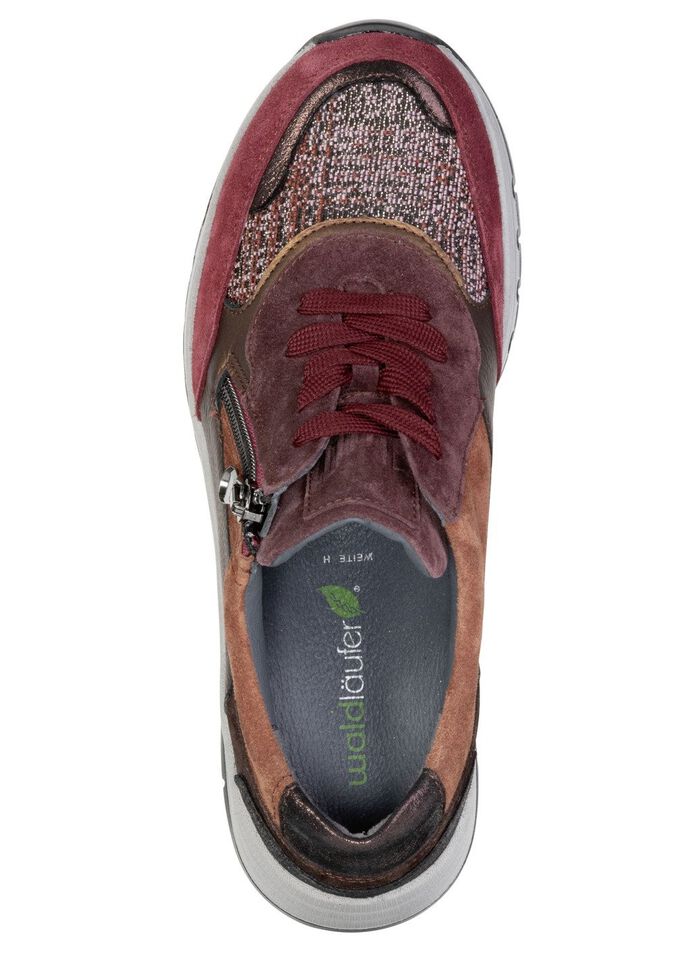 Waldl&auml;ufer, bequeme Damen-Sneaker, Weite H, mit herausnehmbarem Fu&szlig;bett 