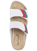 ELENA EDEN Pantolette mit Kontrast-Eins&auml;tzen 